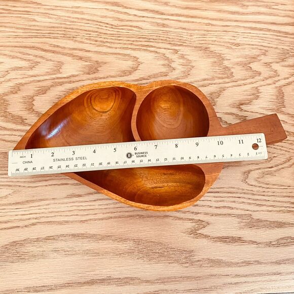 Wooden snack tray‎ - Picture 6 of 8